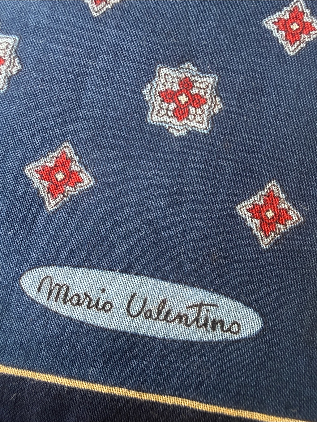 Mario Valentino Pocket Square  Handkerchief